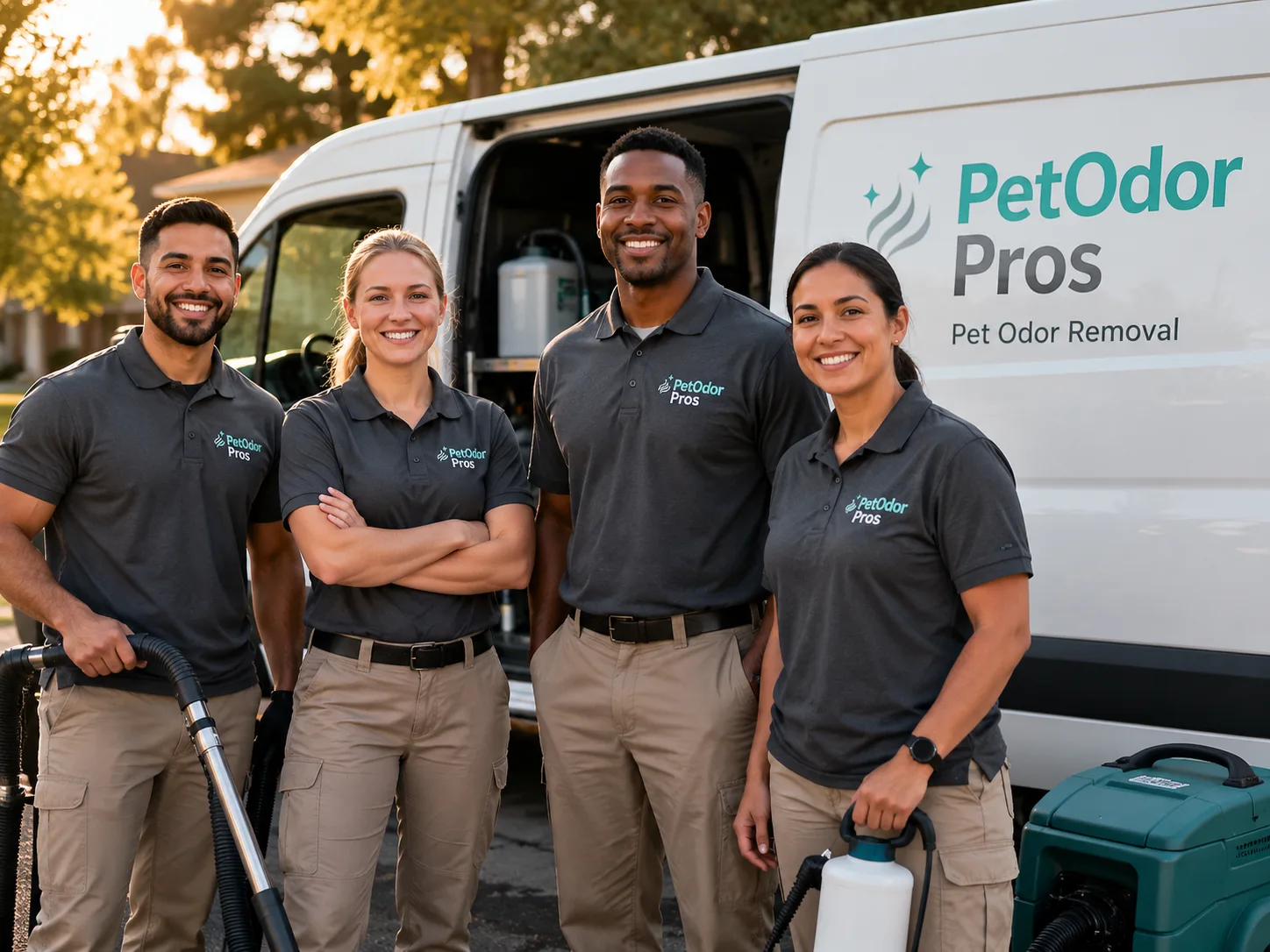 Pet Odor Removal team serving Grove City, OH